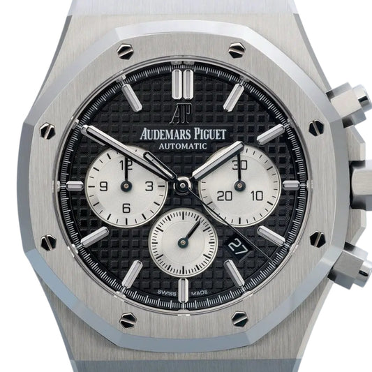 Audemars Piguet Royal Oak Chronograph Mirror Watch - Black - Men - View 2