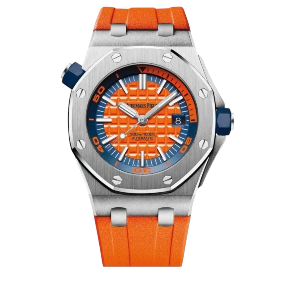 Audemars Piguet Royal Oak Offshore Mirror Watch - Orange - Men