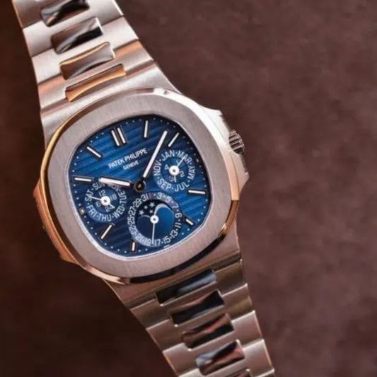 Patek Philippe Nautilus 5740/1G Mirror Watch - Blue