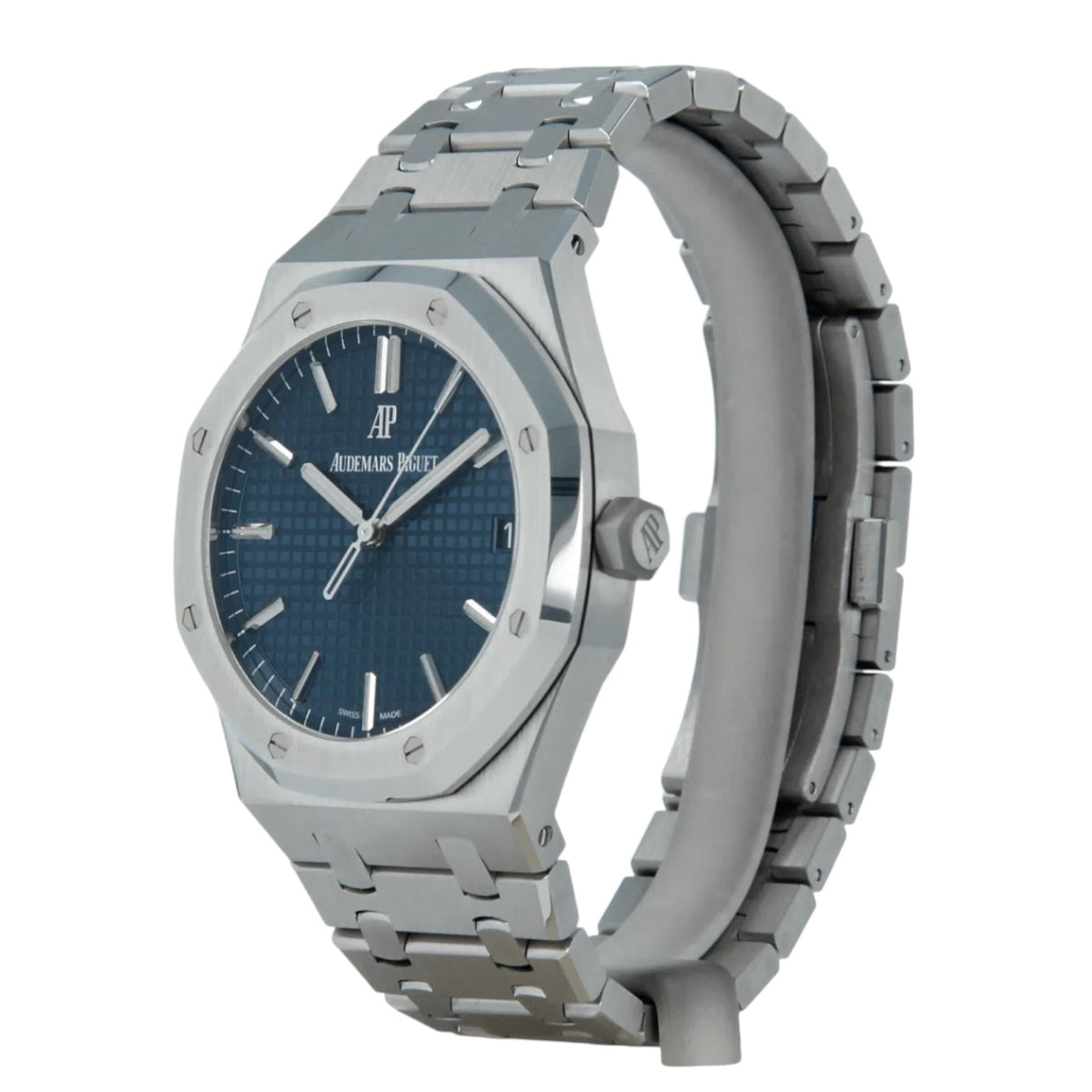 Audemars Piguet Royal Oak Mirror Watch - Blue - Men - View 2
