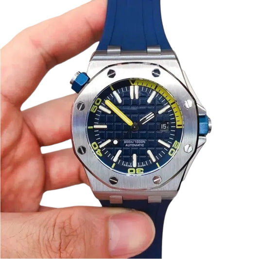 Audemars Piguet Royal Oak Offshore Mirror Watch - Blue - Men - View 2