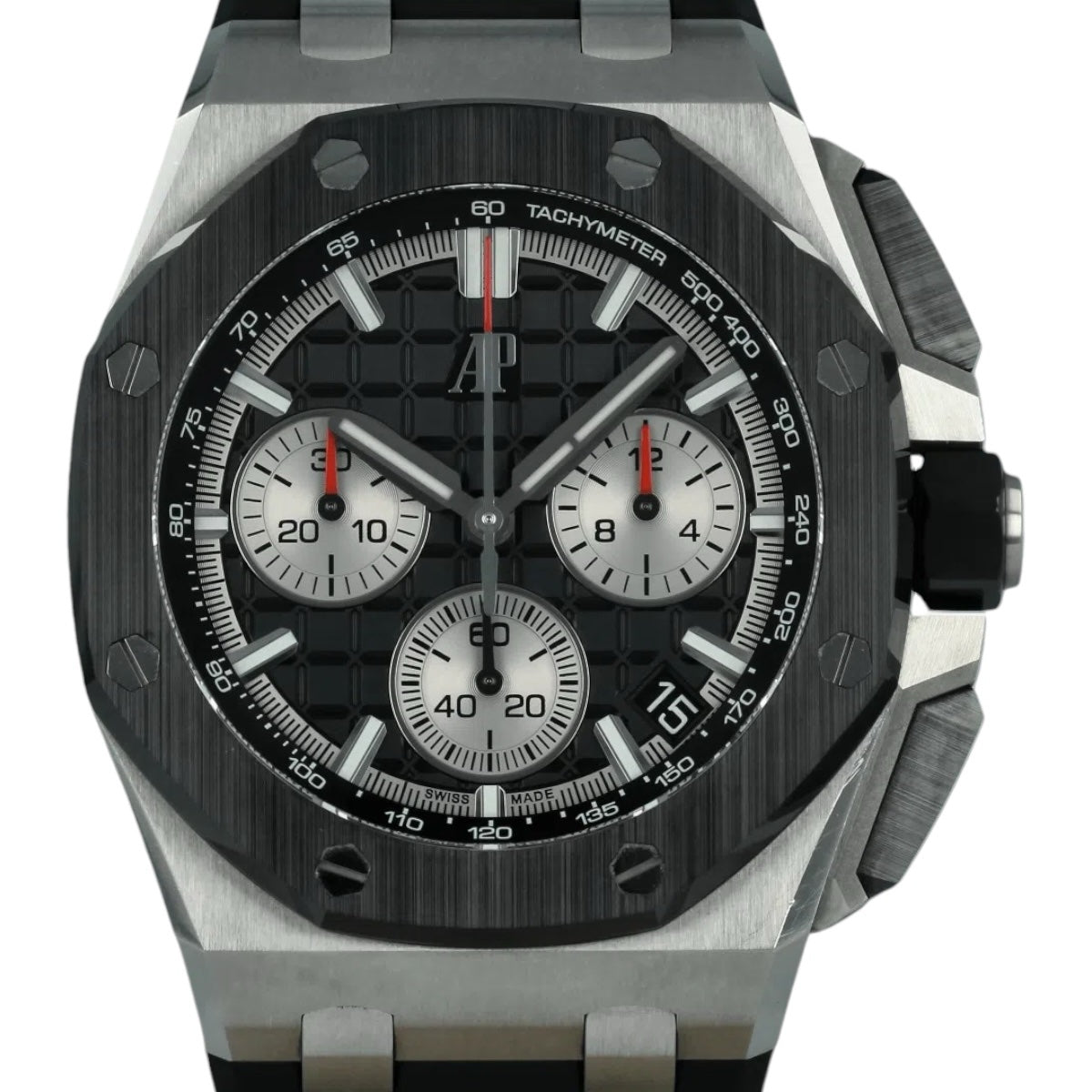 Audemars Piguet Royal Oak Offshore Mirror Watch - Black - Men - View 3