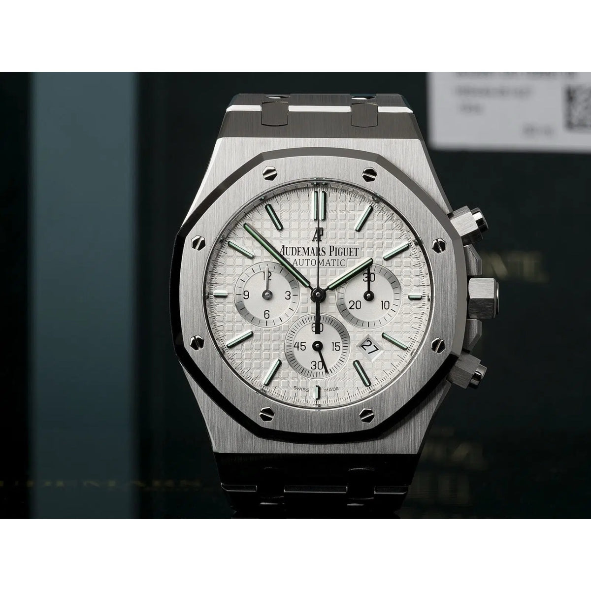 Audemars Piguet Royal Oak Mirror Watch - White - Men - View 3
