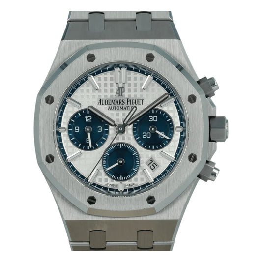 Audemars Piguet Royal Oak Chronograph Mirror Watch - White - Men - View 2