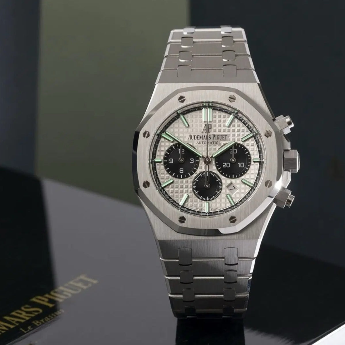 Audemars Piguet Royal Oak Chronograph Mirror Watch - Men - View 4