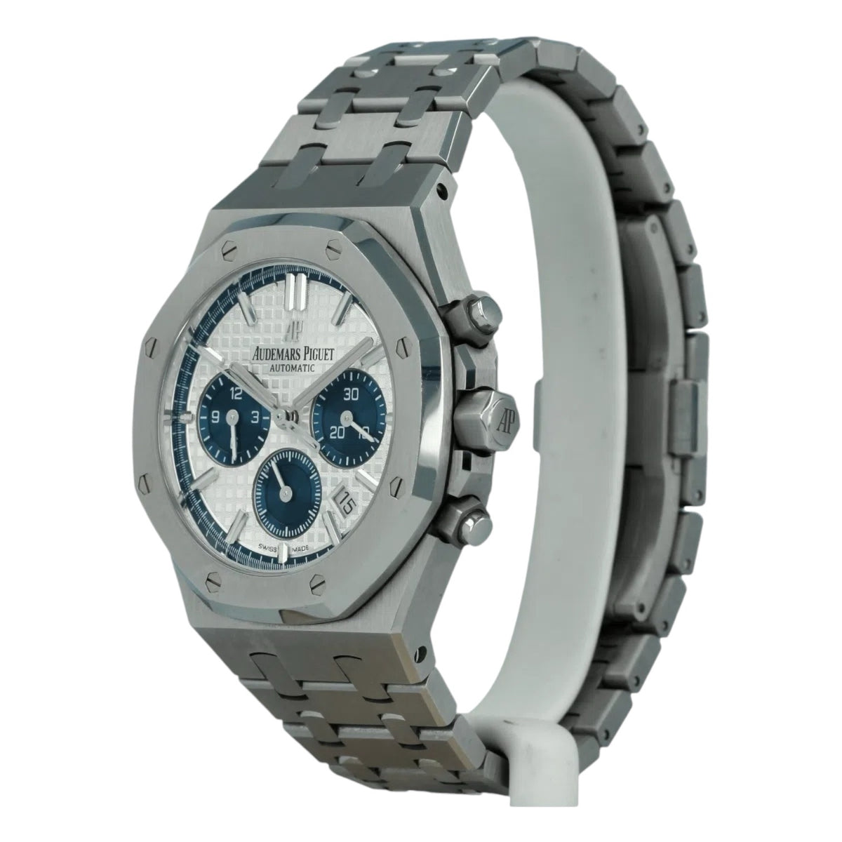 Audemars Piguet Royal Oak Chronograph Mirror Watch - White - Men - View 3