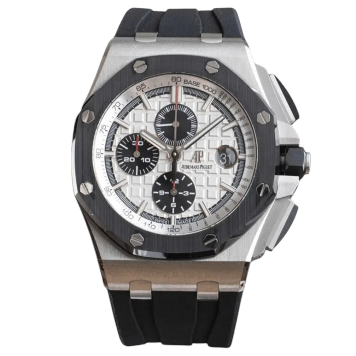 Audemars Piguet Royal Oak Offshore Mirror Watch - White - Men