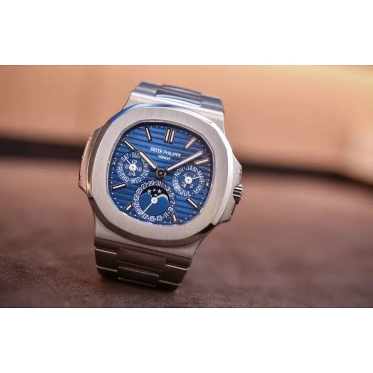 Patek Philippe Nautilus 5740/1G Mirror Watch - Blue