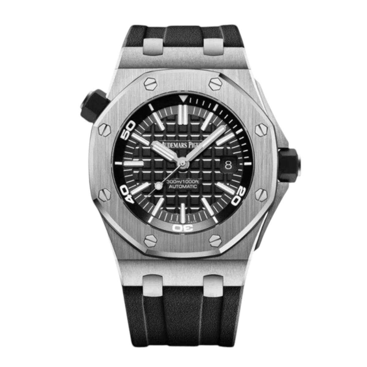 Audemars Piguet Royal Oak Offshore Mirror Watch - Black - Men
