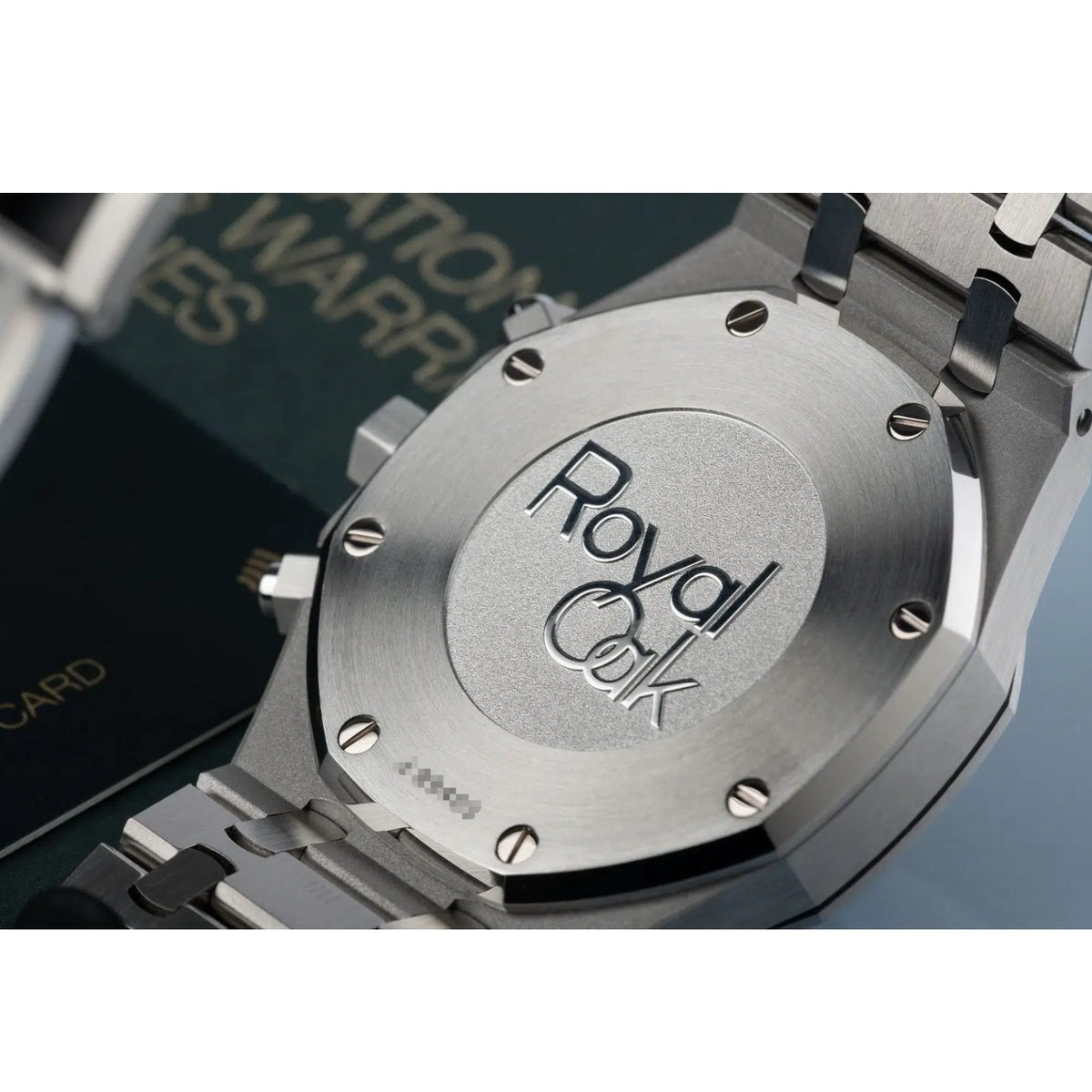Audemars Piguet Royal Oak Chronograph Mirror Watch - Black - Men - View 6