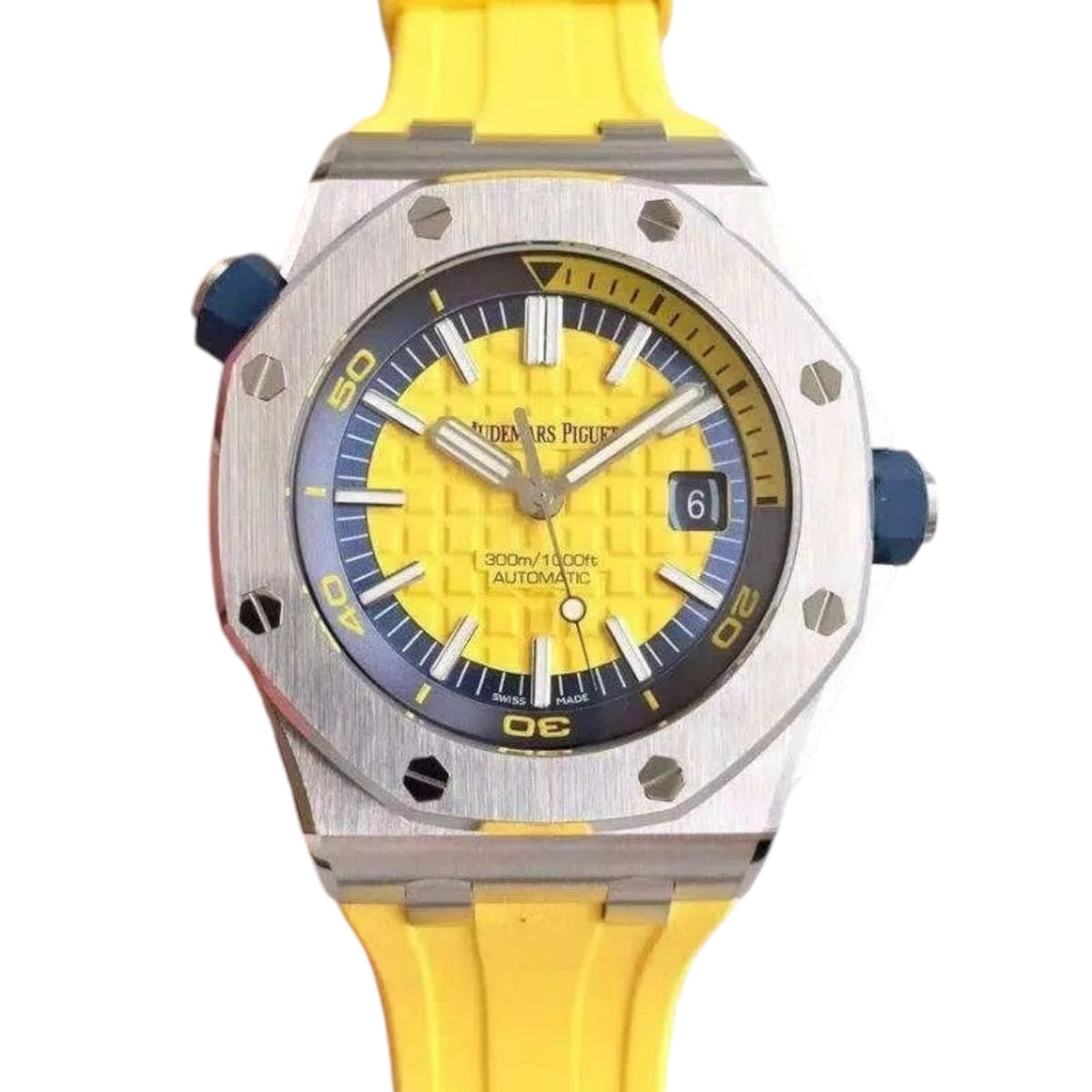 Audemars Piguet Royal Oak Offshore Mirror Watch - Yellow - Men - View 2