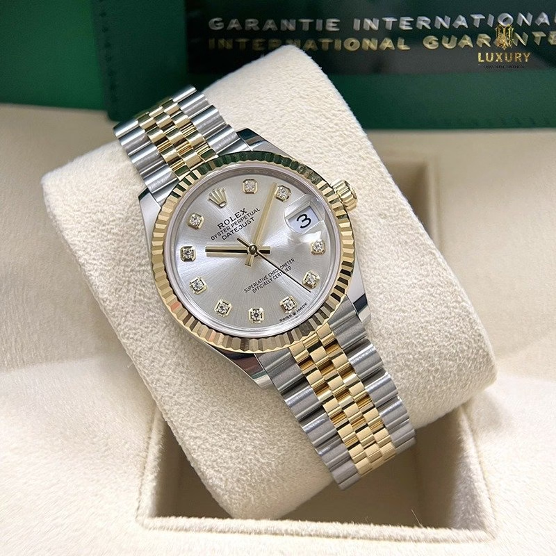 Rolex Datejust Mirror 31mm Silver dial Silver & Gold bracelet - image 5