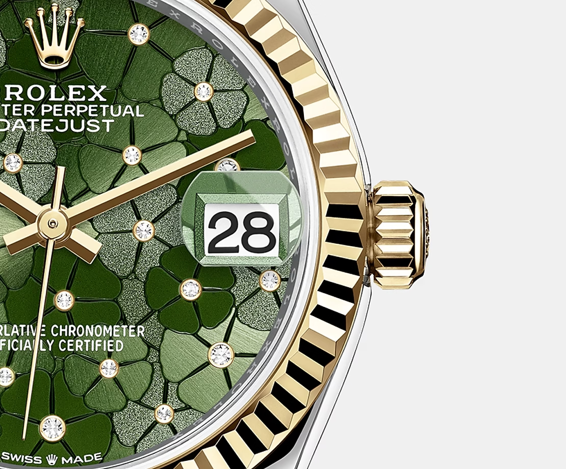 Rolex Datejust Mirror 31mm Green dial Silver & Gold bracelet - image 3