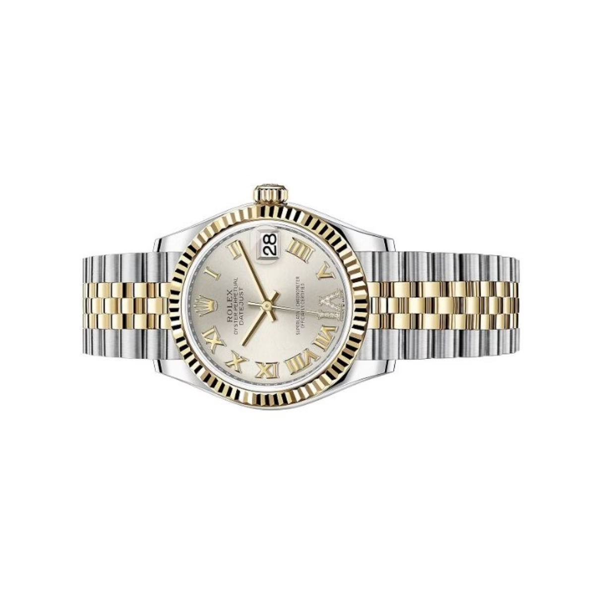 Rolex Datejust Mirror 31mm Silver dial Silver & Gold bracelet - image 2