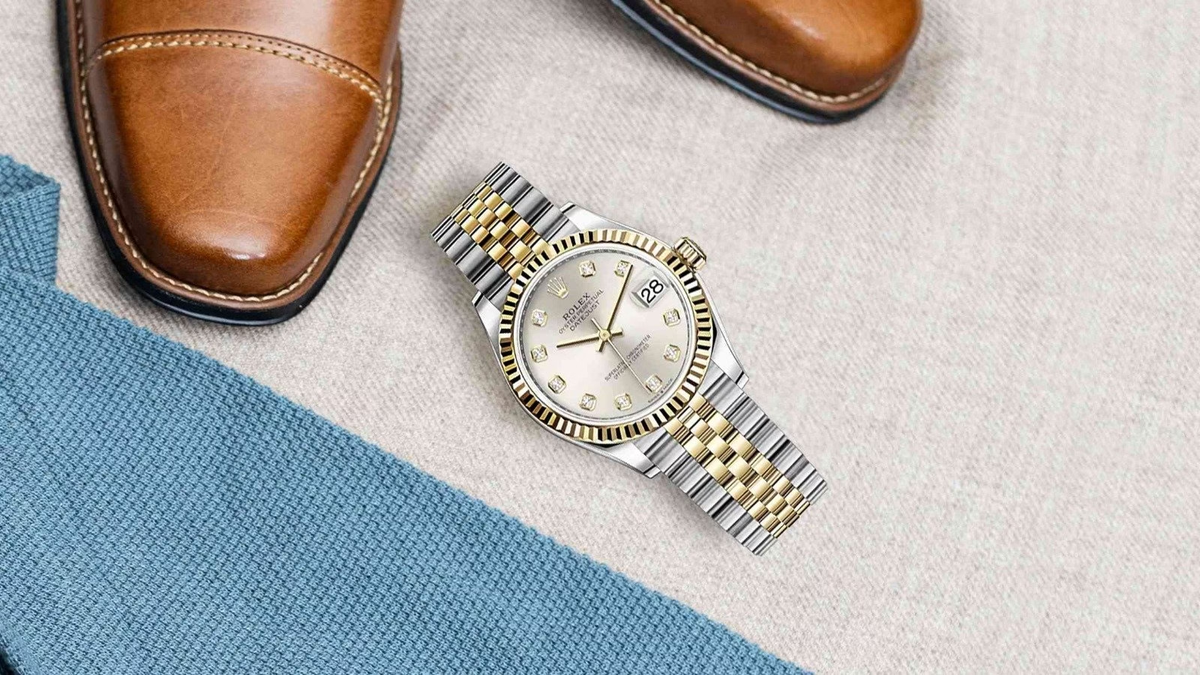 Rolex Datejust Mirror 31mm Silver dial Silver & Gold bracelet - image 4