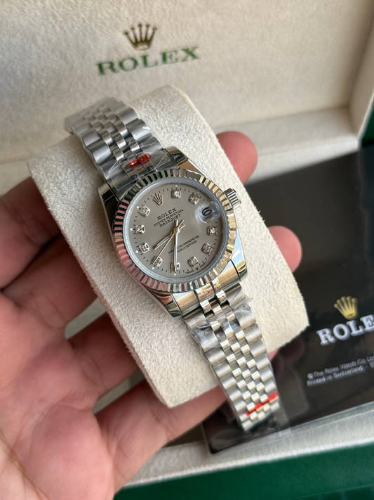Rolex Datejust Mirror 31mm Silver dial Silver bracelet - image 1