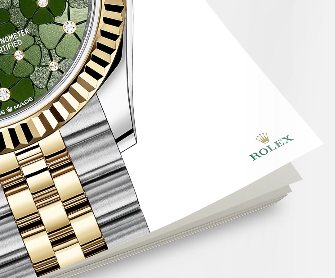 Rolex Datejust Mirror 31mm Green dial Silver & Gold bracelet - image 4
