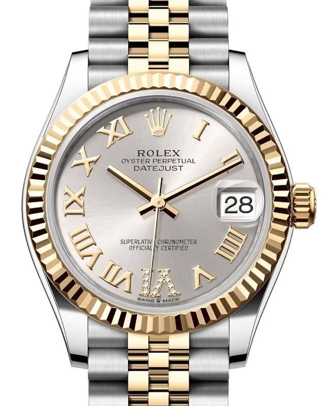 Rolex Datejust Mirror Watch for Women