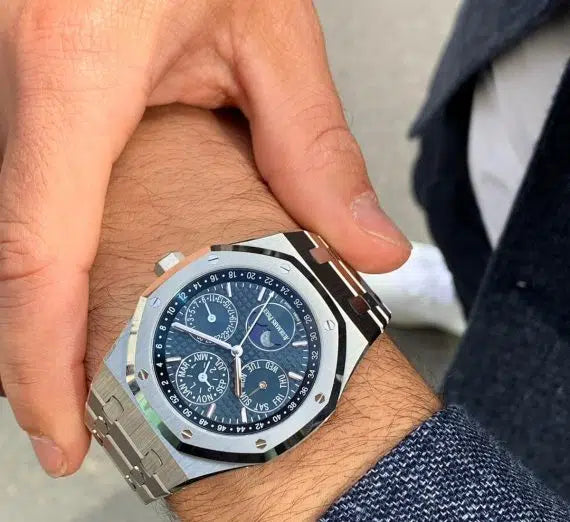 Audemars Piguet Royal Oak Watch - Blue