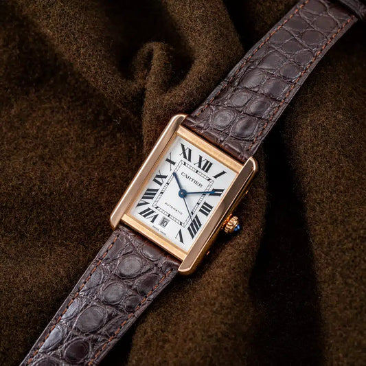 Cartier Tank Solo Mirror Watch - White - Men - image 2