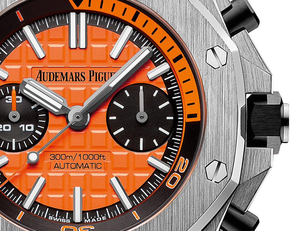 Audemars Piguet Royal Oak Offshore Chronograph Mirror Watch - Orange - Men - View 9