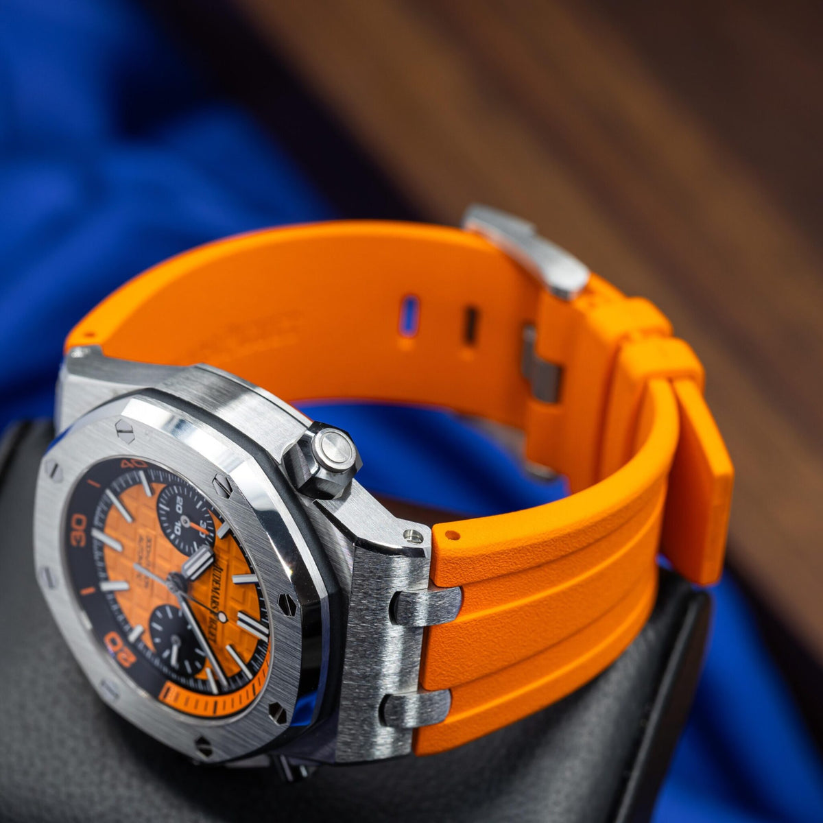 Audemars Piguet Royal Oak Offshore Chronograph Mirror Watch - Orange - Men - View 7